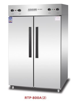 億盟商用消毒柜RTP-800A2高溫餐具保潔柜雙門熱風(fēng)循環(huán)消毒柜