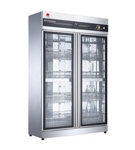 億高商用消毒柜YTD980A-17雙門(mén)中溫消毒柜紫外線餐具保潔柜圖片
