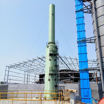 玻璃鋼小型脫硫塔/工業(yè)煙氣脫硫除塵塔工作原理