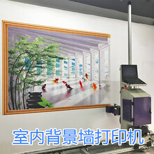 深圳弘彩室内室外家装背景墙墙体彩绘机定制机器设备厂家