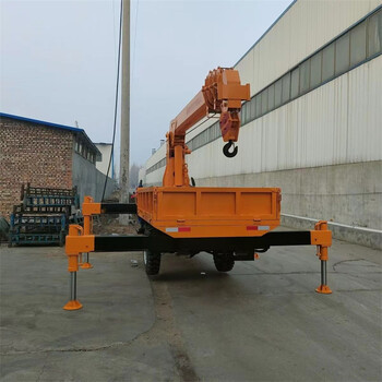 全自動(dòng)三輪液壓隨車(chē)吊3米4節臂小型運輸吊改裝綠化移樹(shù)吊