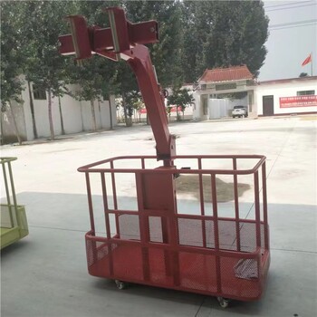 360度旋轉(zhuǎn)吊車吊籃隨車吊高空施工作業(yè)自動調(diào)平支架頂框