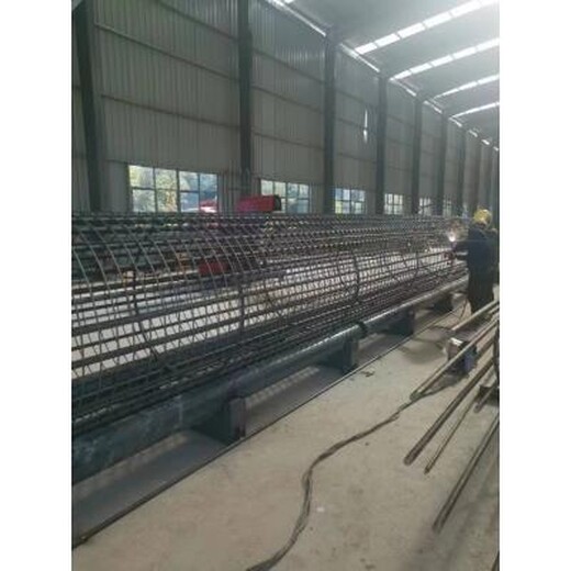 晋城钢筋笼成型机桩基钢筋笼制作