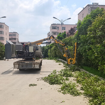 高大樹木修剪機石嘴山的高速公路綠籬修剪機