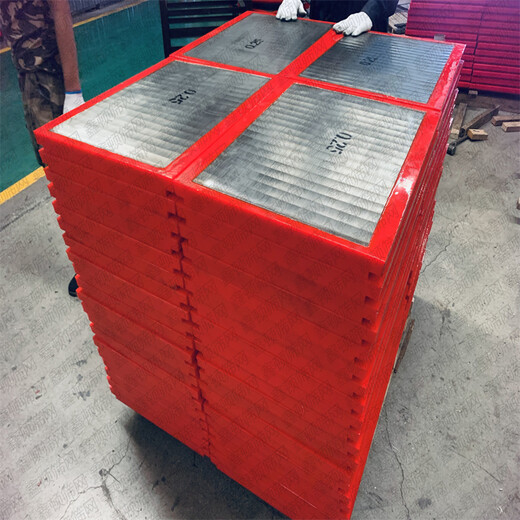 新疆博尔塔拉鞍山筛机用聚氨酯不锈钢矸石筛板