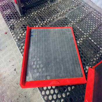 宁夏中卫发电厂聚氨酯包边密阻焊条缝筛板