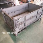 济宁堆垛金属周转箱铁质箱子重型物流周转料箱