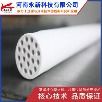 陶瓷膜過濾膜管實體廠家，規(guī)格301160，過濾精度30nm