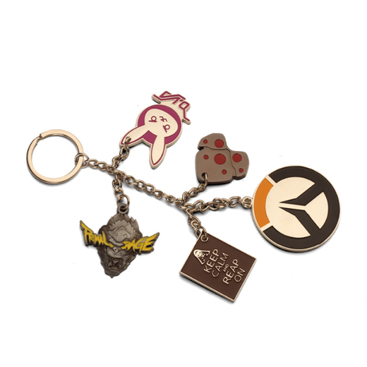 文創(chuàng)卡通鑰匙扣金屬飾品定做廠家來圖生產(chǎn)