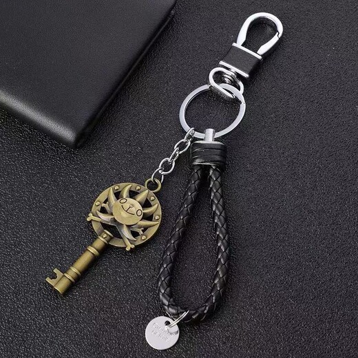 古銅色鑰匙形狀吊牌浮雕紀念禮品深圳誠泰