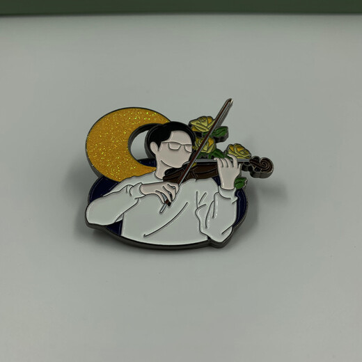 小提琴徽章深圳徽章定做價(jià)格