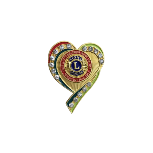 獅子會(huì)金屬徽章免費(fèi)設(shè)計(jì)胸徽深圳誠泰