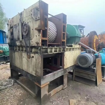 出售二手800x500中壓濕粉液壓強(qiáng)力壓球機(jī)