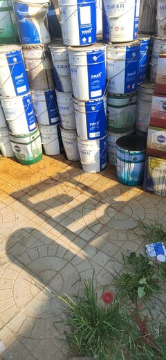 宁夏长期回收兰陵聚氨酯油漆