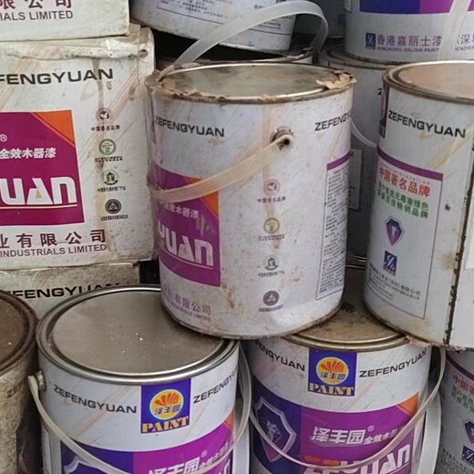 台湾油漆回收阿克苏聚氨酯油漆