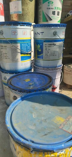 福建回收油漆阿克蘇醇酸油漆