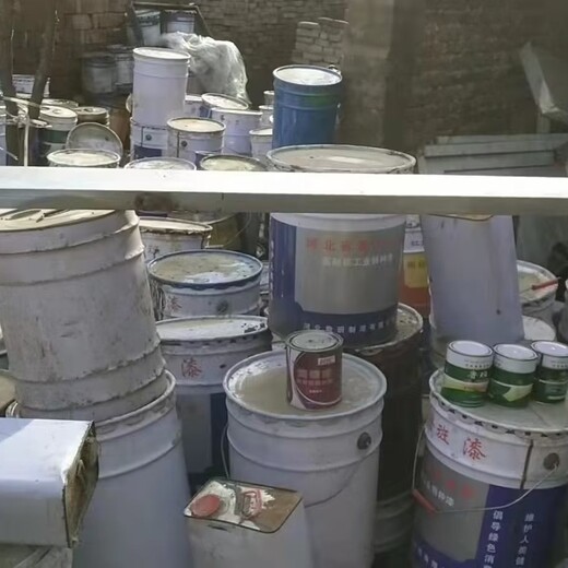 潍坊诸城大量回收油漆