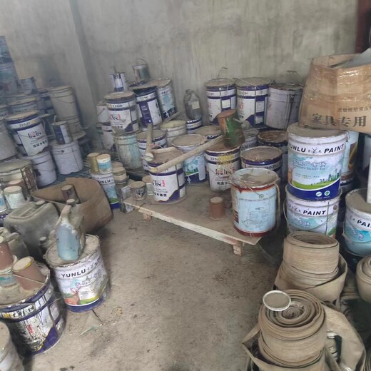 东营河口区回收废旧油漆