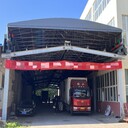 武漢定制活動推拉棚移動倉庫擋雨帳篷可遙控伸縮