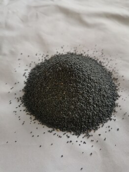 供應玄武巖金屬瓦彩砂-高溫燒結黑色砂-真石漆玄武巖砂