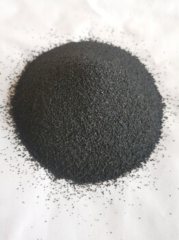 供應玄武巖彩砂黑色-高溫燒結黑沙-玄武巖細砂燒結砂黑色