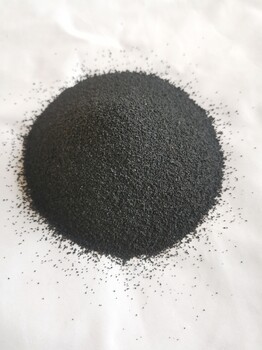 供應玄武巖彩砂黑色-高溫燒結黑沙-玄武巖細砂燒結砂黑色