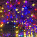 天津节日彩灯串led彩灯串串灯挂树上的满天星星灯流星雨灯藤球灯