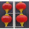七臺河發光LED中國結景觀燈路燈桿中國結路燈2米亞克力燈籠定制