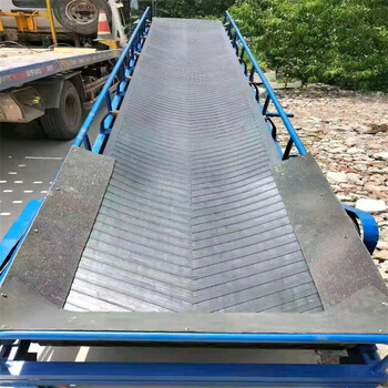 安慶貨車裝車輸送機(jī)小型爬坡皮帶機(jī)