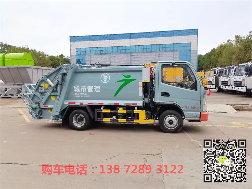 北京万恺电动垃圾车价格厂家