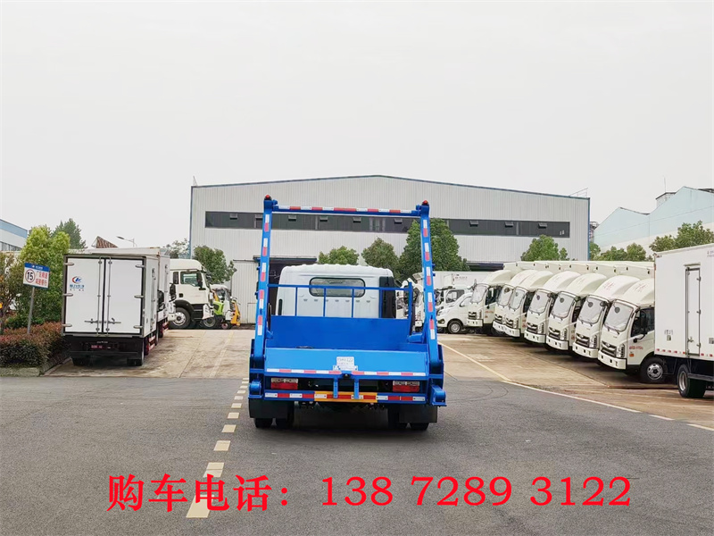 杭州国六车厢可卸式垃圾车配置
