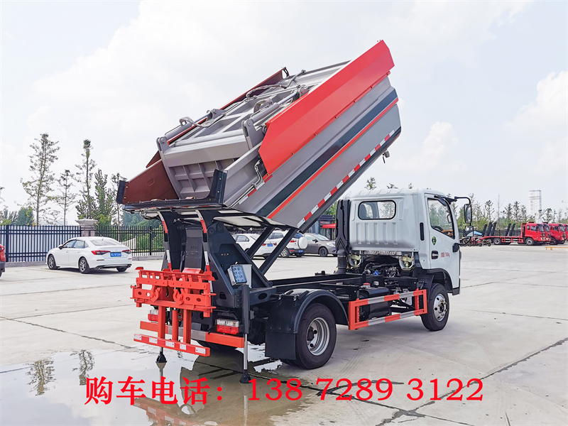 深圳2吨建筑式垃圾车