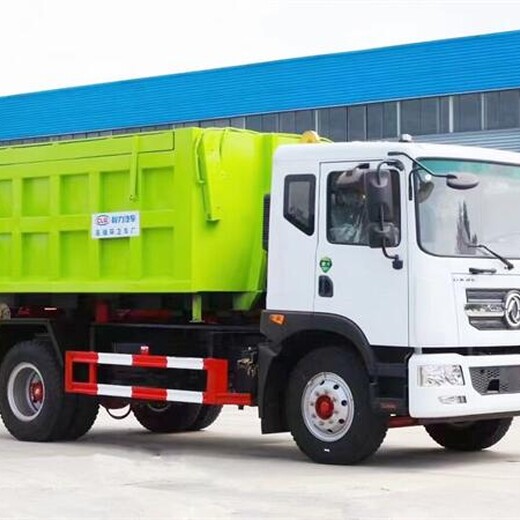 深圳16吨建筑车厢可卸垃圾车