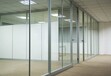 渭南汉中办公室玻璃隔断墙铝合金双层钢化玻璃中空内置百叶隔音墙