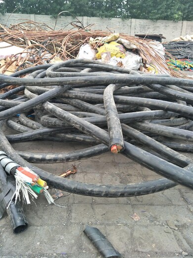 菏泽回收带皮铝线回收旧电缆1吨起收