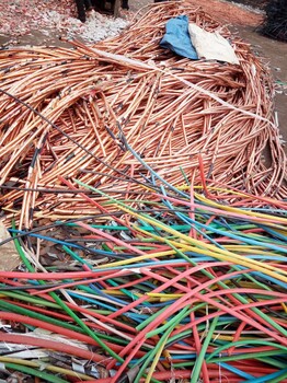 济源二手铝线回收1吨起收整轴电缆回收
