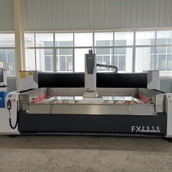 江蘇玻璃加工中心FX2515玻璃鉆孔銑型磨邊一體設(shè)備