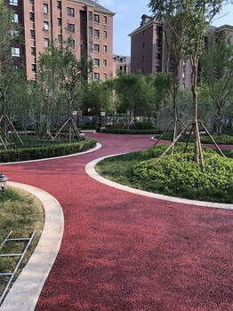 天津南開區(qū)彩色路面噴涂劑道路改色施工學校小區(qū)地面鋪設