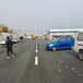 天津西青区道路出口标线警示区域划线停车场车位热熔标线施工队