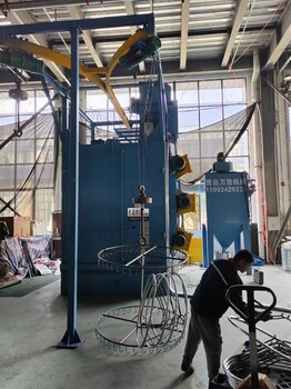 Q376雙軌道吊鉤式拋丸機吊勾拋丸清理機吊鉤式拋丸機