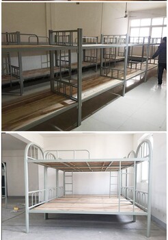 重庆简易上下床铁架床学生学校宿舍床厂家