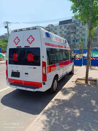 红河出租车救护车-全国上门接送病人