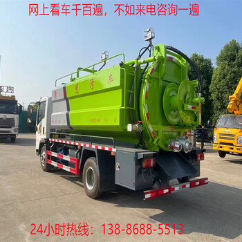 東風D9吸污車抽污水抽糞車質量可靠