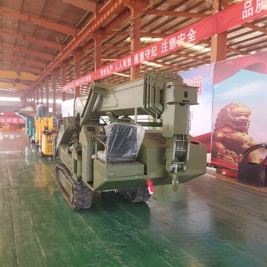 5噸履帶式蜘蛛吊車折疊式多功能自備吊履帶起重機