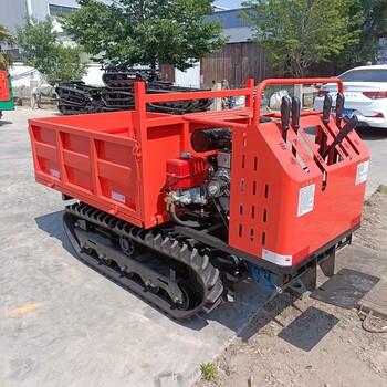 水坑行走履帶運(yùn)輸車山地果園爬山機(jī)小型山地履帶運(yùn)輸車