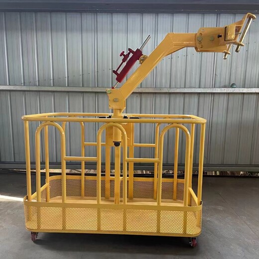建筑吊車吊籃升降式高空作業(yè)吊籃園林高空吊框吊籠