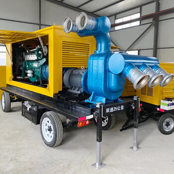 柴油防汛排水泵8寸自吸泵抽水機(jī)大流量排污排澇泵車移動(dòng)防汛泵車