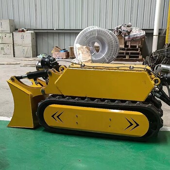 小型水下履帶底盤電動(dòng)遙控履帶底盤清淤機(jī)器人
