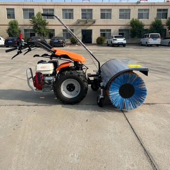 市政環(huán)衛(wèi)物業(yè)道路除雪機6.5馬力80寬幅掃雪機手推式汽油拋雪機