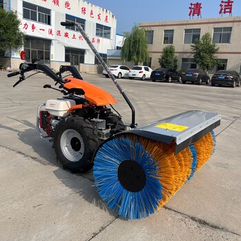 市政環(huán)衛(wèi)物業(yè)道路除雪機6.5馬力80寬幅掃雪機手推式汽油拋雪機
